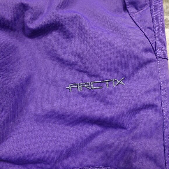 Arctix Snow Pants with Reinforced Knees and Seat girls' small (8) purple - Picture 2 of 12